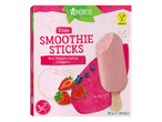 Vemondo vegan frozen smoothie sticks: apple, strawberry, beetroot & blueberry.