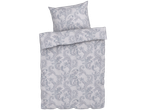 LIVARNO home reversible bedlinen with a gray and white paisley pattern