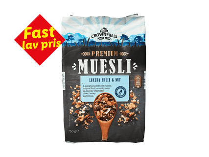 Crownfield Mysli med Frugt og Nødder