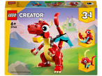 LEGO Creator 3in1: red dragon and two other models.