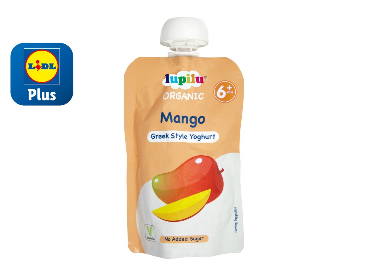 Go to full screen view: Lupilu Organic Mango Yoghurt Pouches - Image 1