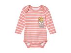 En lyserød babybody med Looney Tunes-motiv.