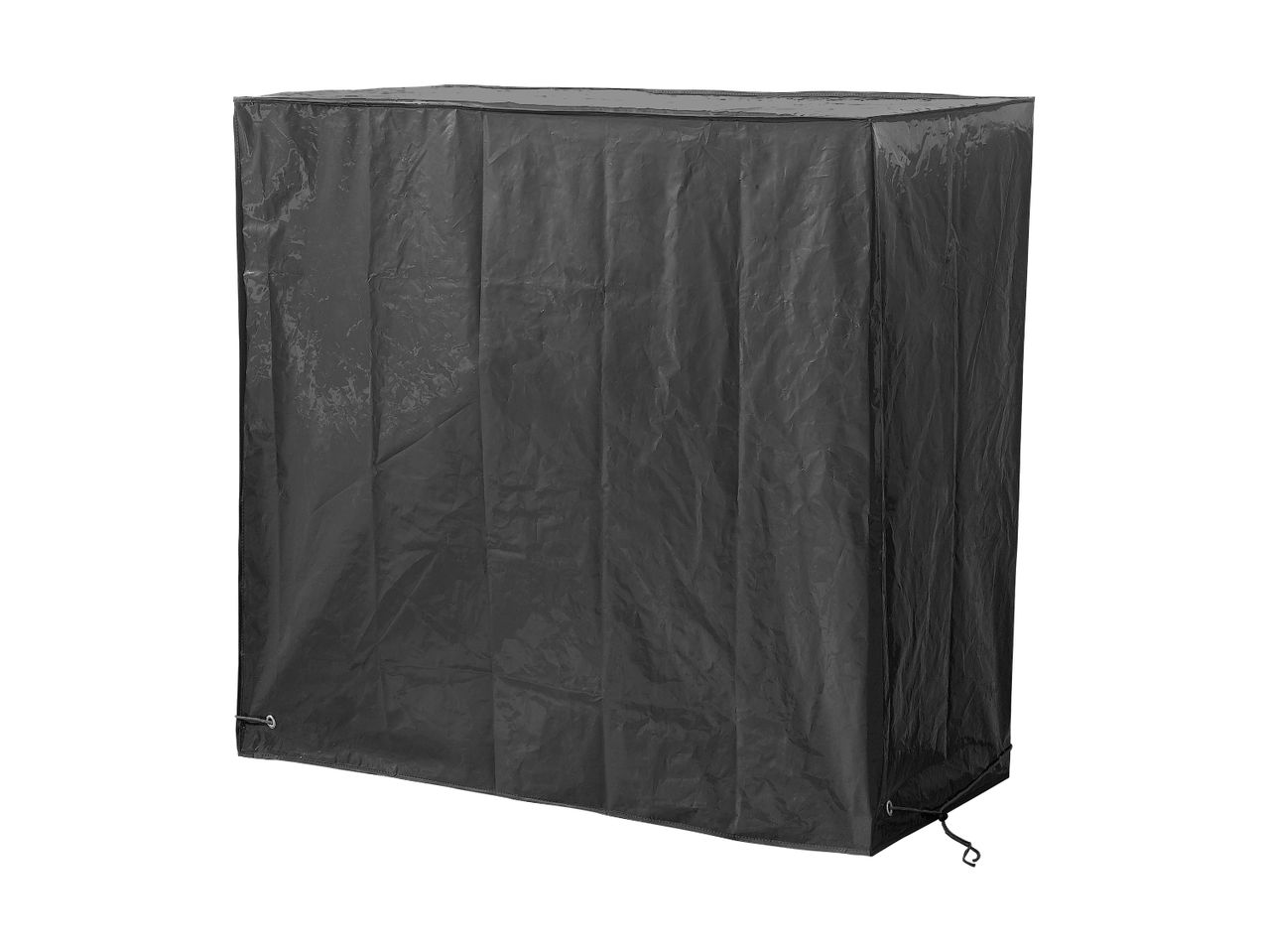 Sort beskyttelsesovertræk til havemøbler eller grill