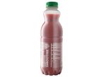 Solevita piros smoothie üveg bogyókkal.
