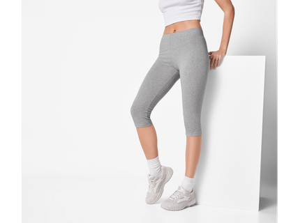 Női biopamut capri-leggings