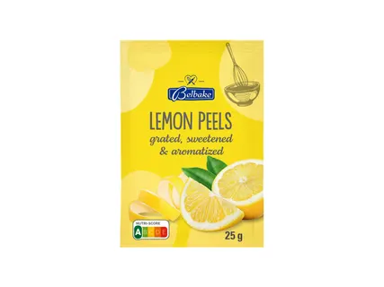 Reszelt narancshéj* / citromhéj*