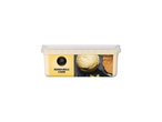 Embalagem de gelado Bon Gelati Bourbon Baunilha com uma bola de gelado e waffle