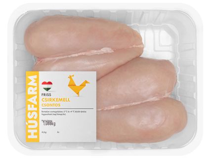 Friss, csontos csirkemell