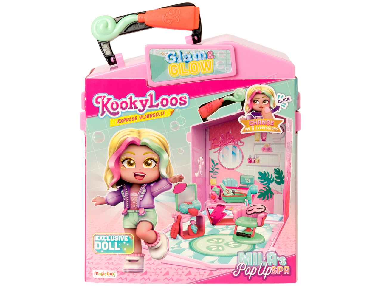 Magicbox TOYS® Zestaw Pop Up z figurką KookyLoos