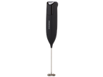 Espumador de leite preto SILVERCREST® com batedor de metal.