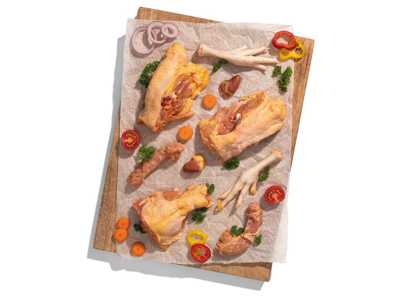 Ugrás a teljes képernyős nézethez: GMO-mentes háztáji csirke levescsomag – Kép 1