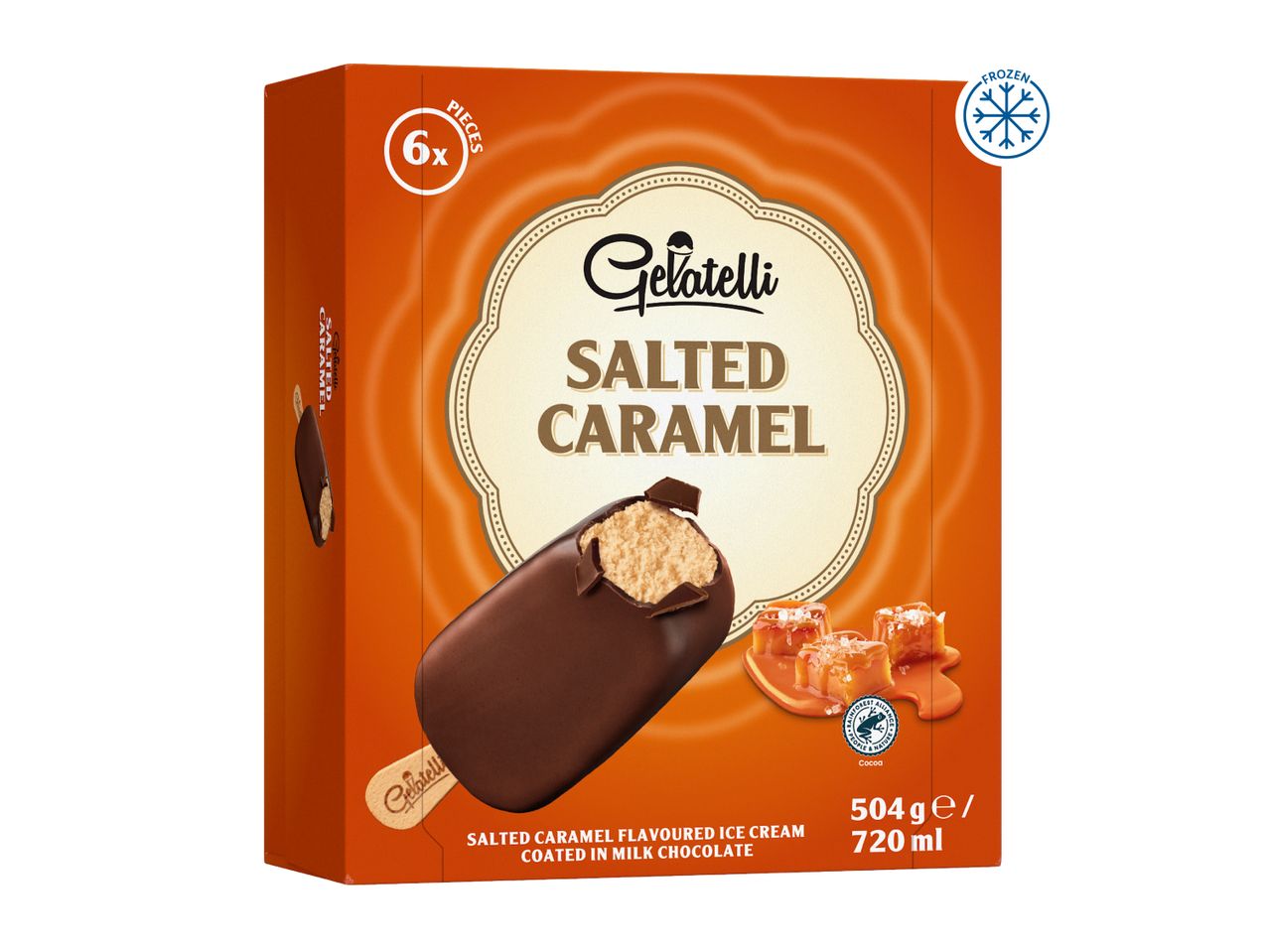 Classic Salted Caramel Ice Cream 6 Pack