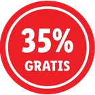 f 35% gratis
