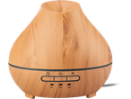 Difuzor eteričnih ulja s efektom drva, tajmerom i postavkama svjetla