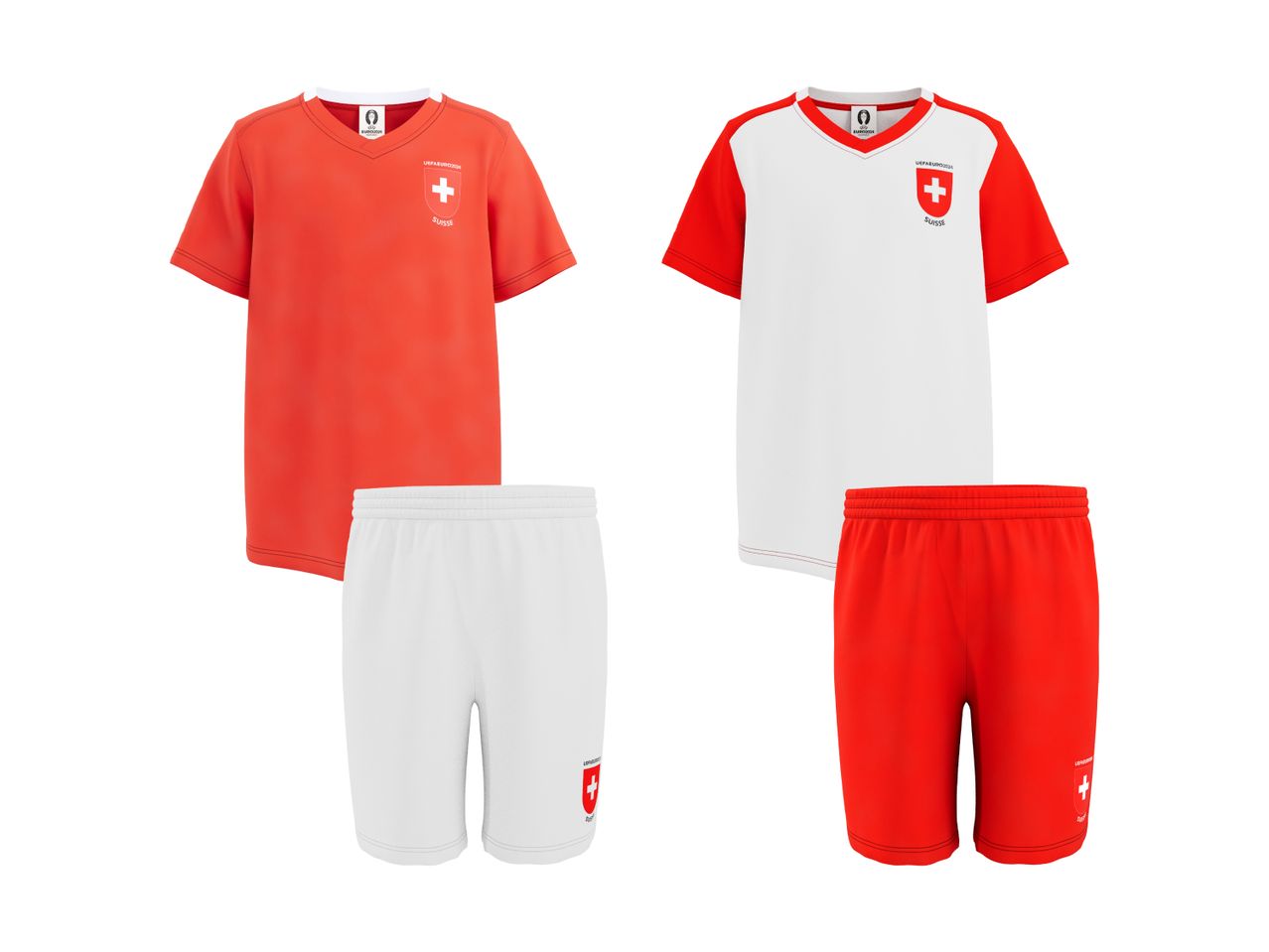 Passer au mode plein écran: Set de maillots pour enfants, 2 pièces UEFA EURO 2024 - Image 1