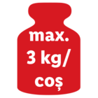 Max. 3 kg/buc.