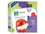 Bio Lupilu: 4 x 90g bio kerti gyümölcspüré 4 hónapos kortól.