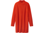 Esmara® ladies' jumper dress in a vibrant orange color.