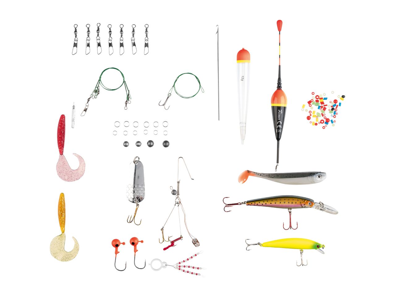 Predatory Fish Fishing Set - 59 Pieces