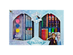 Disney Frozen art set: pencils, markers, and watercolors.