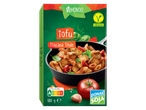Vemondo Toszkána stílusú tofu és Donau Soja: tészta és tofu szószban.
