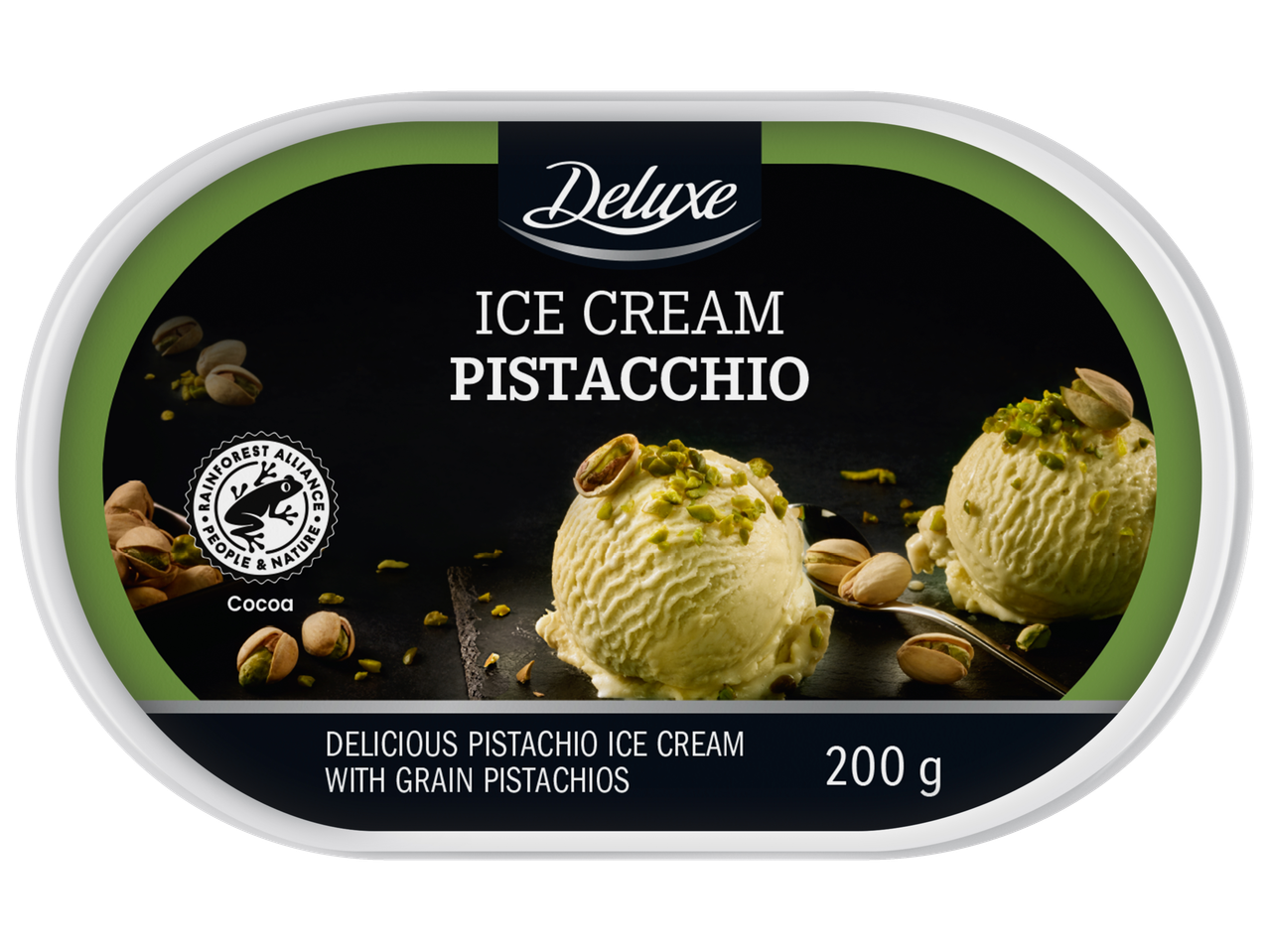 DELUXE Lody pistacjowe