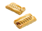 Salsichas saborosas em massa folhada crocante.