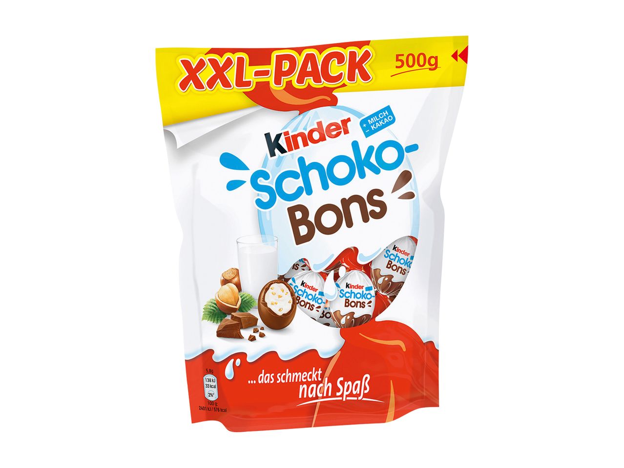 XXL pakiranje Kinder Choco-Bons čokoladnih jajc.