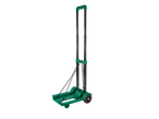 Parkside® Foldable Hand Truck, green and black with red accents