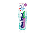 DentaLux pasta de dente infantil, textura mastigável, 0-6 anos.