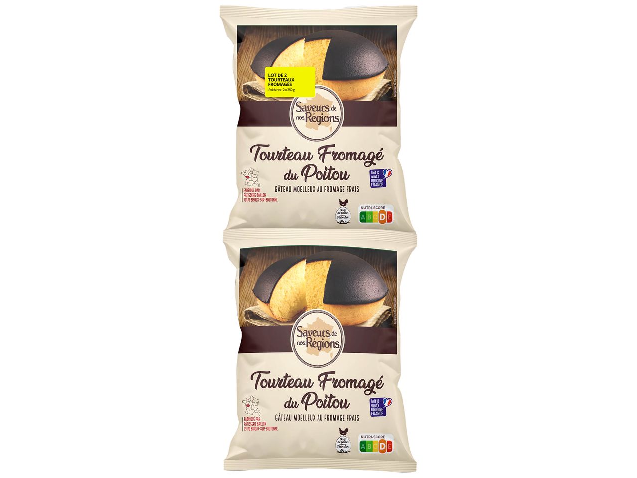 Tourteau fromagé du Poitou