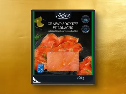 Deluxe MSC Gravad Sockeye Wildlachs