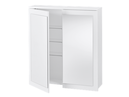 Tükrös fürdőszobaszekrény