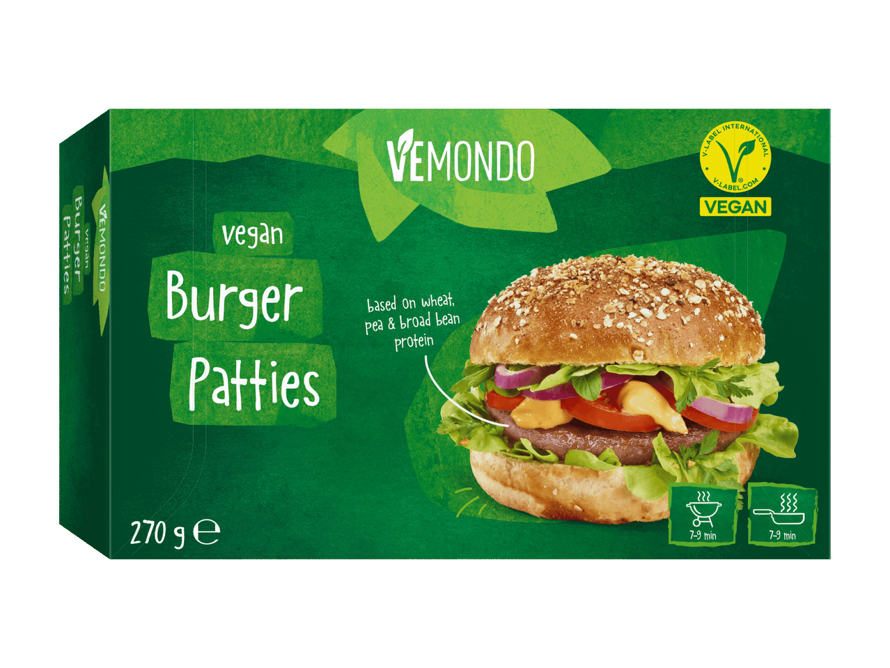 Vegaaninen burgerpihvi