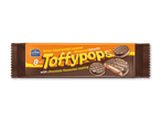 Pakke med toffee-fyldte saltede karamelkiks med chokoladesmag, 8 stk.
