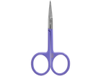 Tesoura de manicure Cien Beauty roxa.