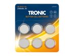 Six Tronic CR2032 lithium button cell batteries.