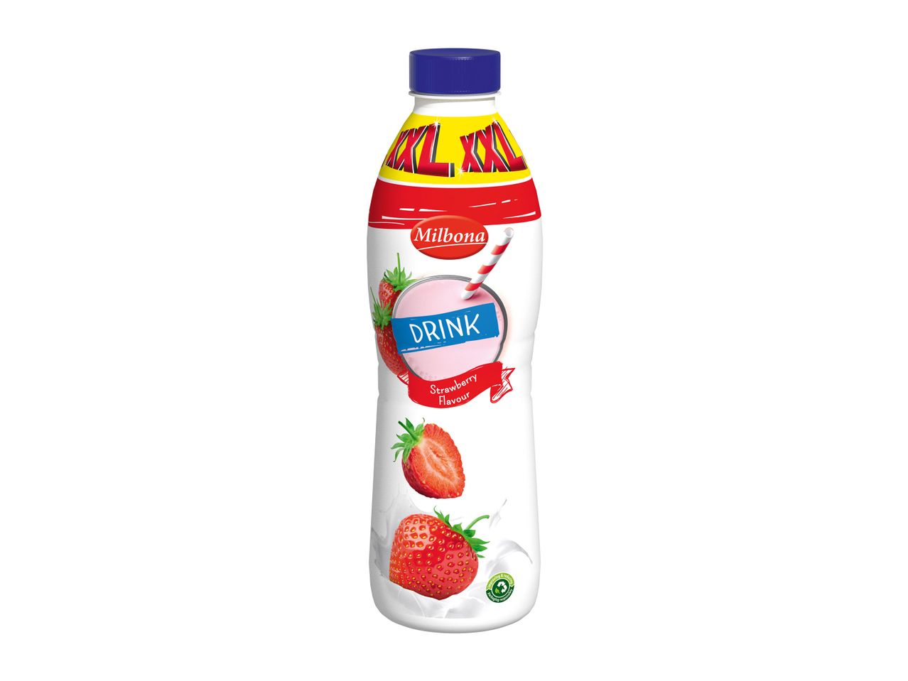 Go to full screen view: Milbona XXL Drink Yoghurt, 1KG - Image 1