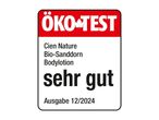 ÖKO-TEST Bewertung: Cien Nature Bio-Sanddorn Bodylotion, sehr gut.
