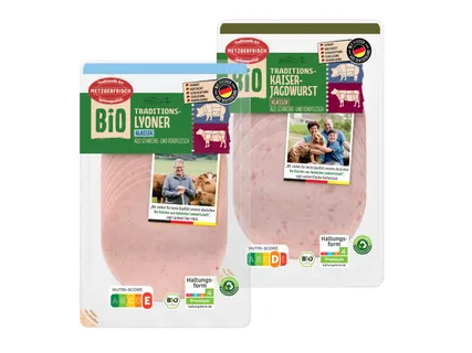 Metzgerfrisch Bio Traditions-Wurstaufschnitt