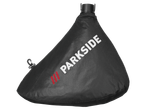 Black Parkside collection bag for leaf blower/vacuum