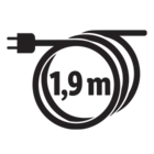 1,9 m