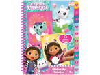 Gabby's Dollhouse sticker puzzles: 10 Netflix character sticker puzzles.