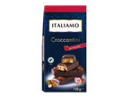 ITALIAMO Croccantini: repen pure chocolade met amandelen en hazelnoten.
