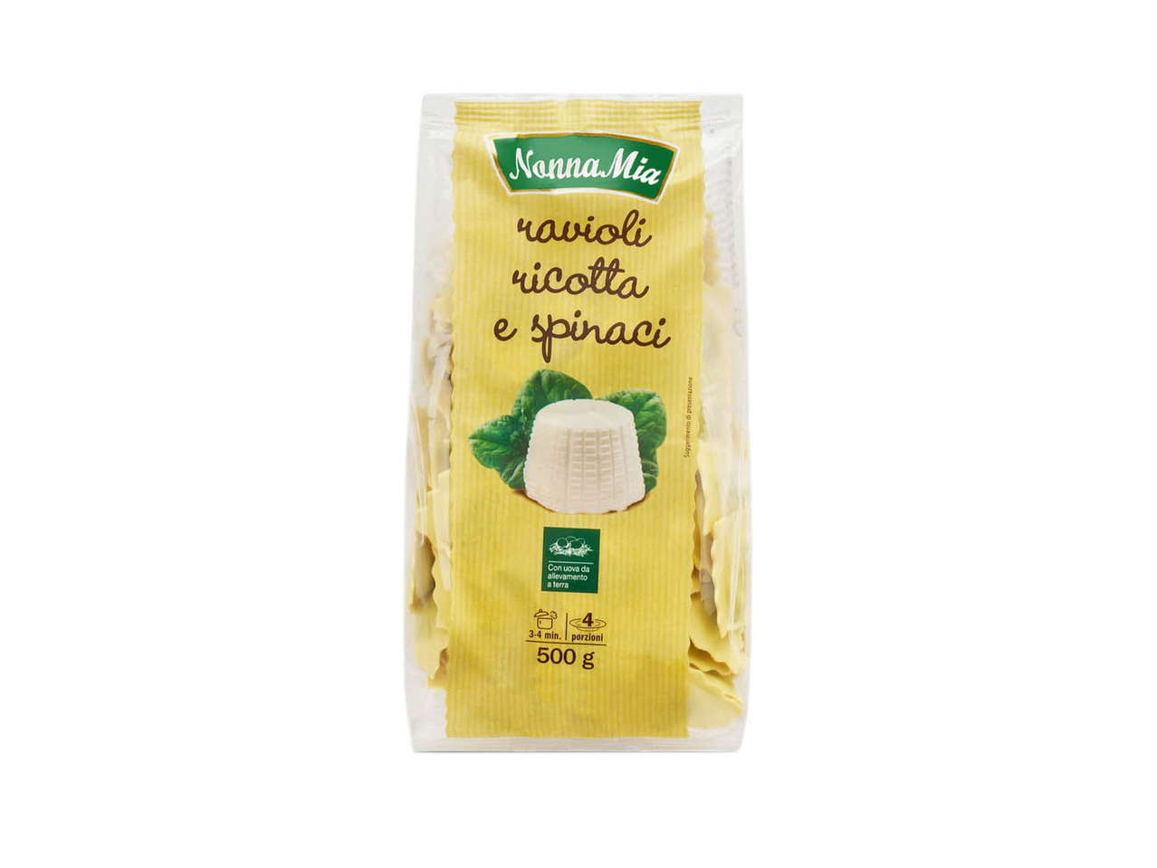 Ravioli with Ricotta and Spinach