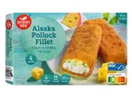 Ocean Sea Alaska tőkehalfilé Edami sajttal és fűszerekkel, fagyasztott.