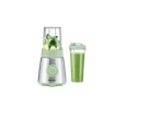 Liquidificador de smoothies Silvercrest® com copo cheio de smoothie verde.