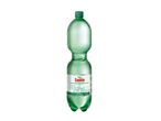Eine 1,5-Liter-Flasche Saskia stilles Mineralwasser aus Worth am Rhein.