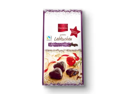 Favorina Gefüllte Lebkuchen-Herzen