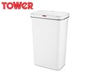Tower White 50L Sensor Bin